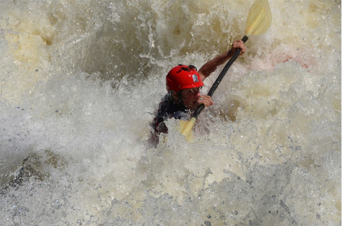 Anna Bruno facing her fears. Photo by Jack Phils