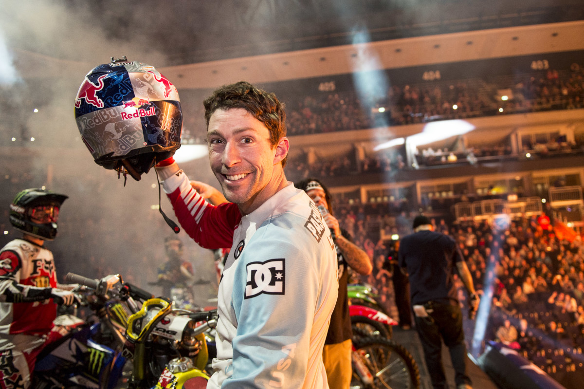 Travis Pastrana, living the dream. Photo courtesy Nitro Circus.