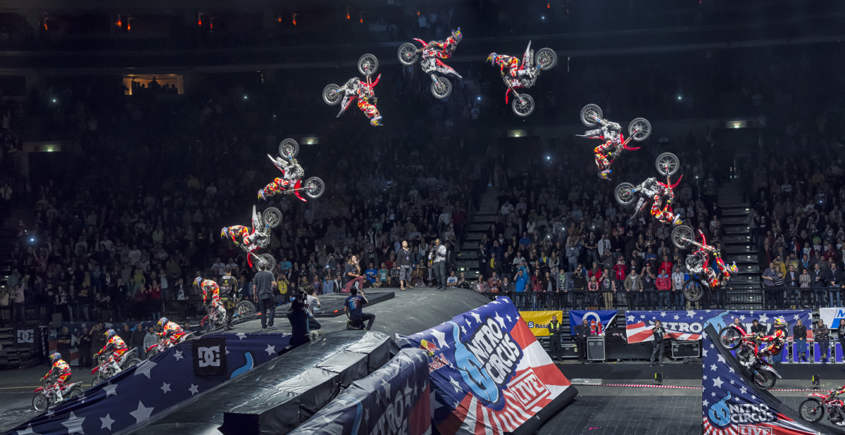Nitro Circus Live in Prague, Czech Republic on 26th Novemeber 2012