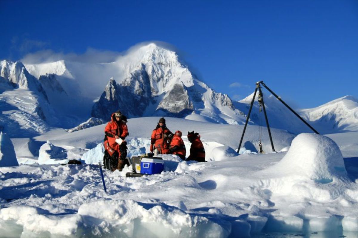Stacie Murray was tasked with learning how to cook tasty meals in inhospitable terrain as a field station chef. Photo: Courtesy of Murray