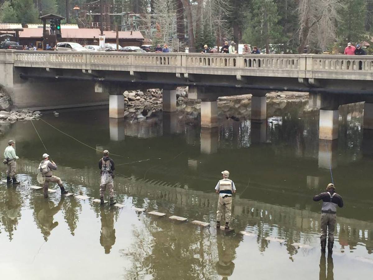 Fanny bridge and anglers