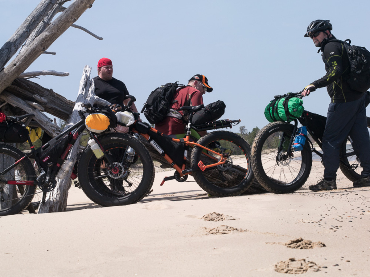 A three shot from a three-day bike packing adventure.