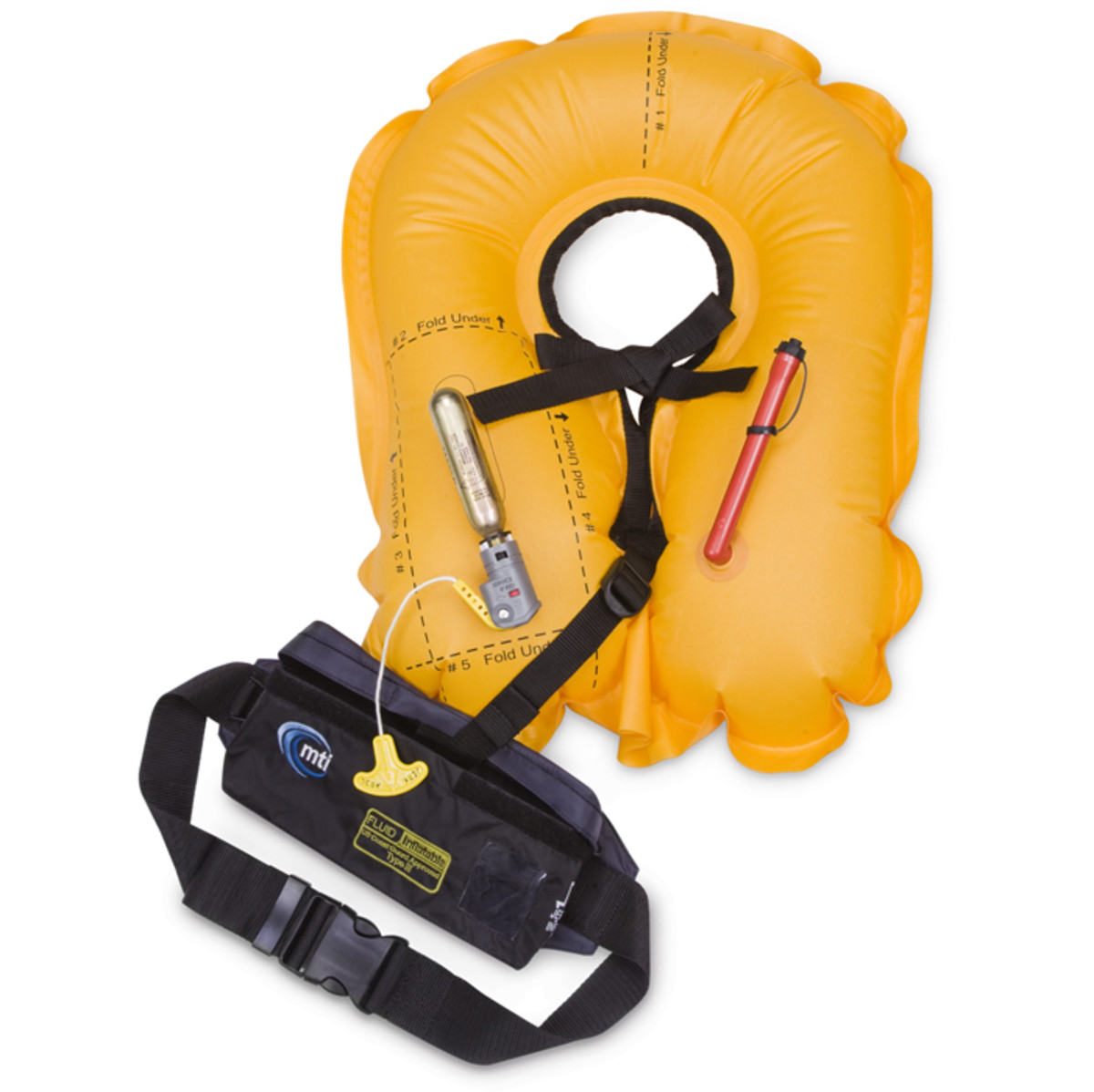 MTI Fluid Belt Back Life jacket Stand up Paddle board Standup Paddleboard PFD