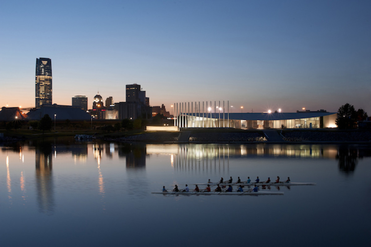 A beautiful place to paddle (or row): Oklahoma City.