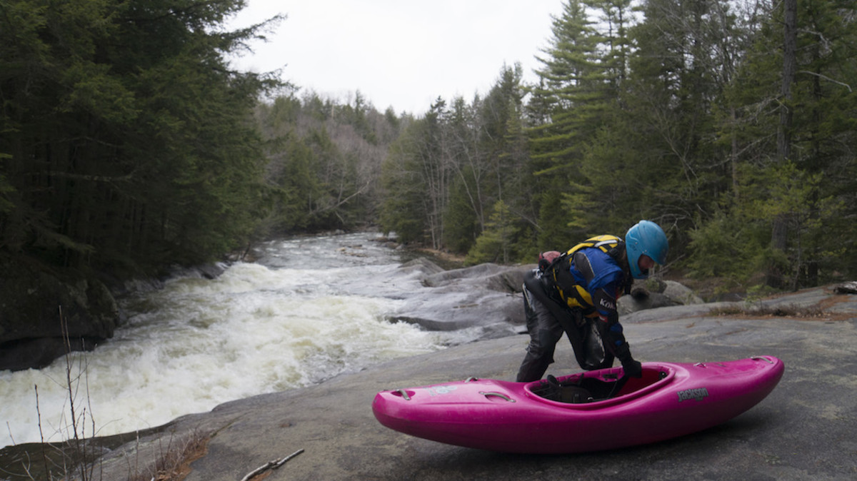 lift-a-kayak whitewater creek boat