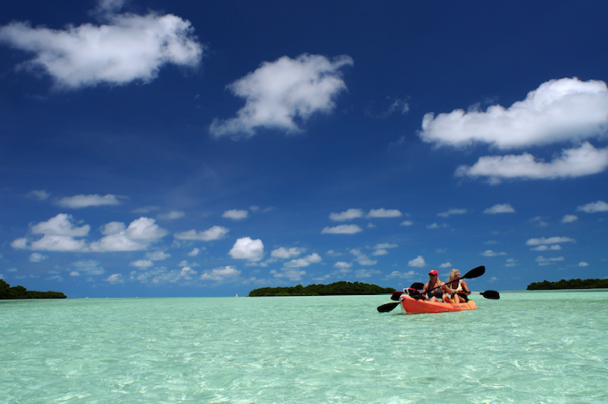 Paddling the Florida Keys. Photo by Rob O'Neal/mountainislandconnection.com