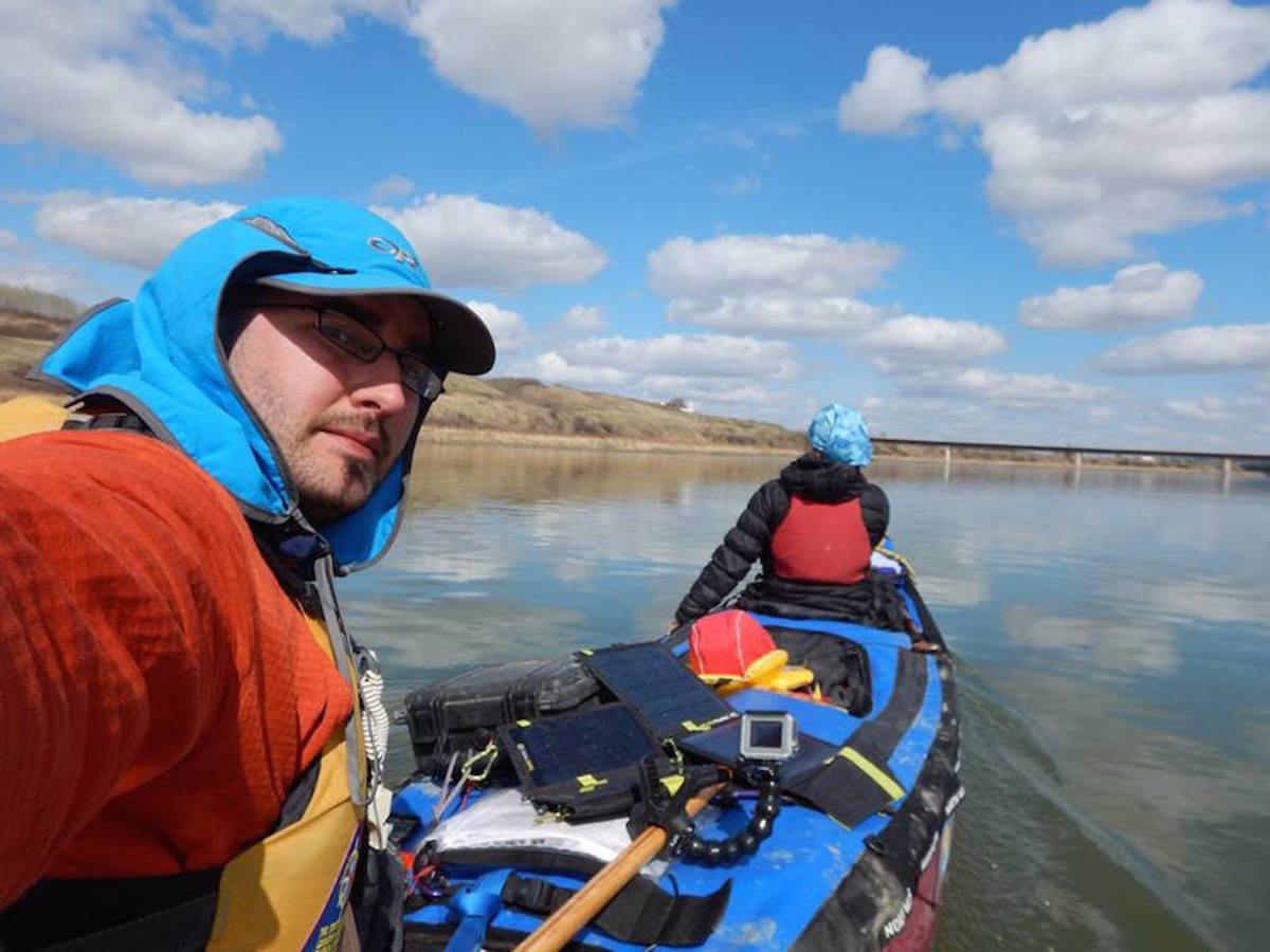 on the water