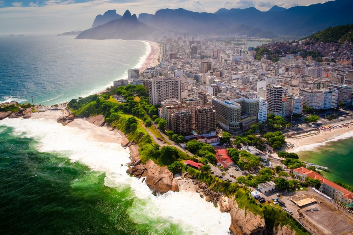 The city of seven million people is wedged between the mountains and the Atlantic Ocean. Photo by Shutterstock.com