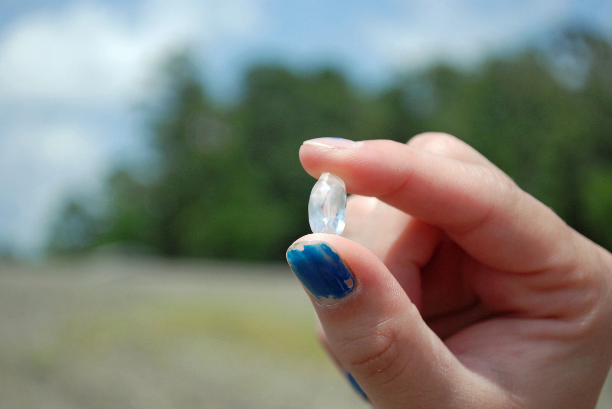 The 8.52-carat white diamond is the fifth-largest diamond found at Crater of Diamonds State Park since it opened in 1972. Photo: Crater of Diamonds State Park