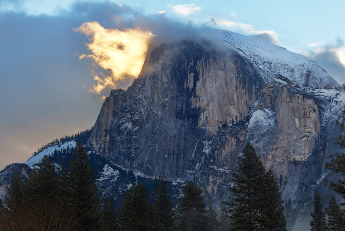 Half Dome Fire