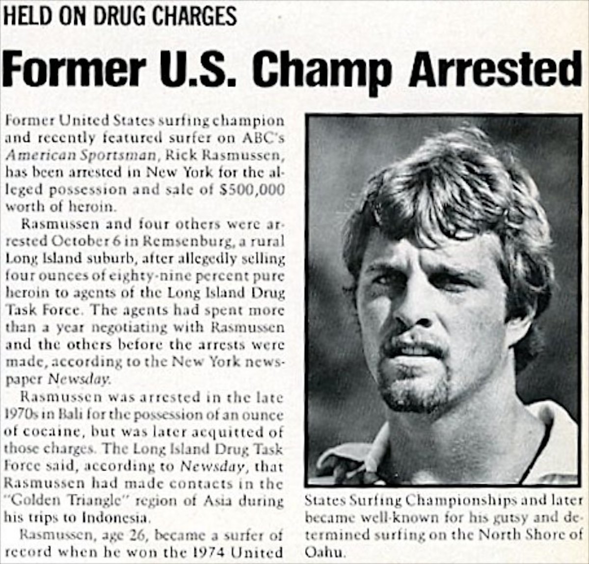 Headline courtesy of Encyclopedia of Surfing.