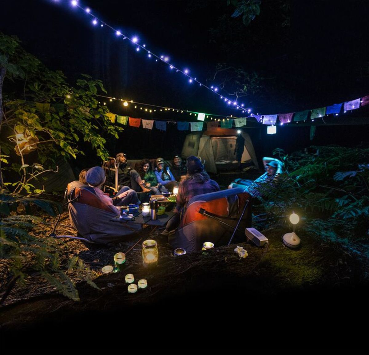 When the lights go down, the party turns up. Photo: REI.