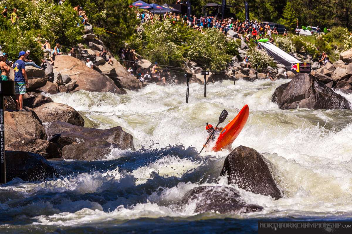Rush Sturges coming out of Taffy Puller in Jacob's Ladder during the 2015 NFC. Photo by Mike Leeds