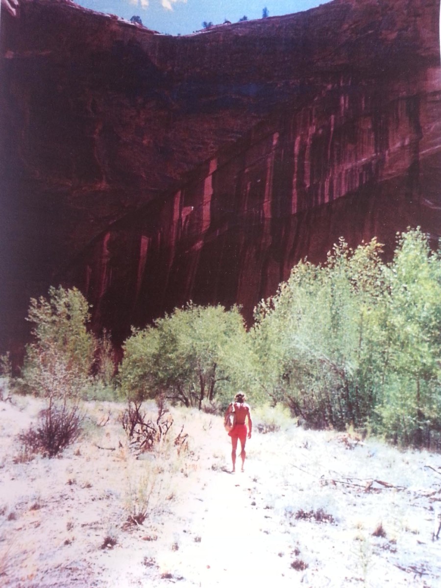 Graham on a walkabout in the southwestern U.S. Photo: Courtesy of Graham.
