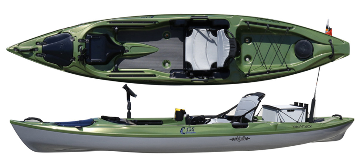 The sweet Eddyline C135 YakAttack edition piles on the features.