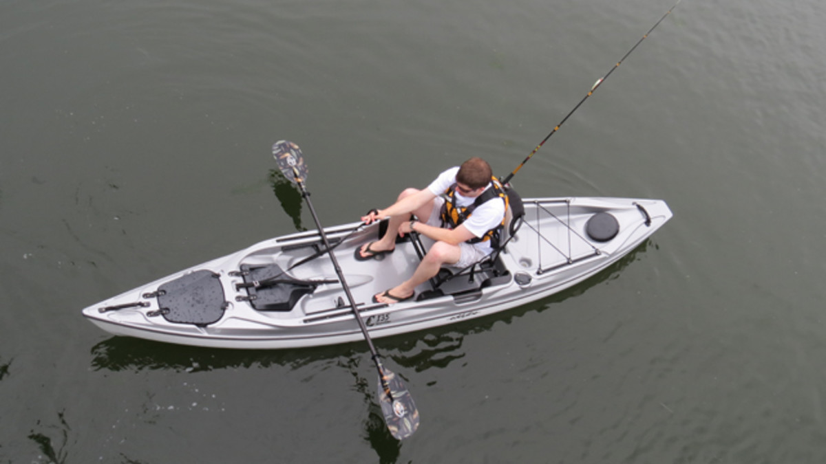Introducing the Eddyline C135, a heavy-hitting, lightweight mainstream fishing machine. Courtesy photo.