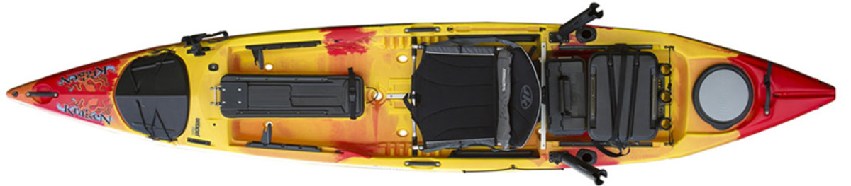 Big water, no problem. The new Kraken 13.5 is a little shorter than its bigger brother, but up for just about any conditions, particularly carving a curvier course. Courtesy photo.