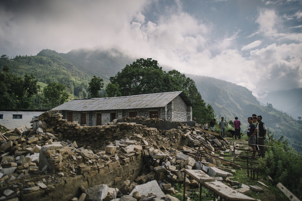 Thulodhading, Nepal - June 19, 2015