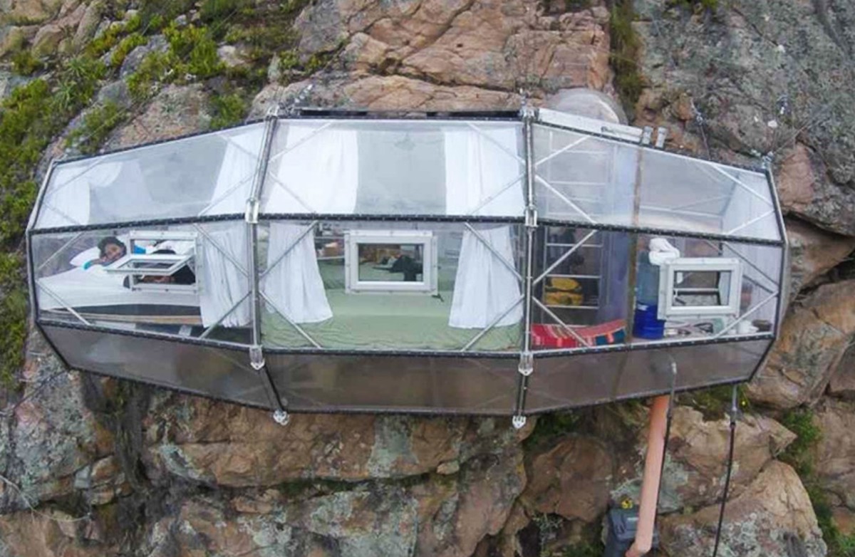 A night spent at the Skylodge will be a night remembered. Photo: Natura Vive
