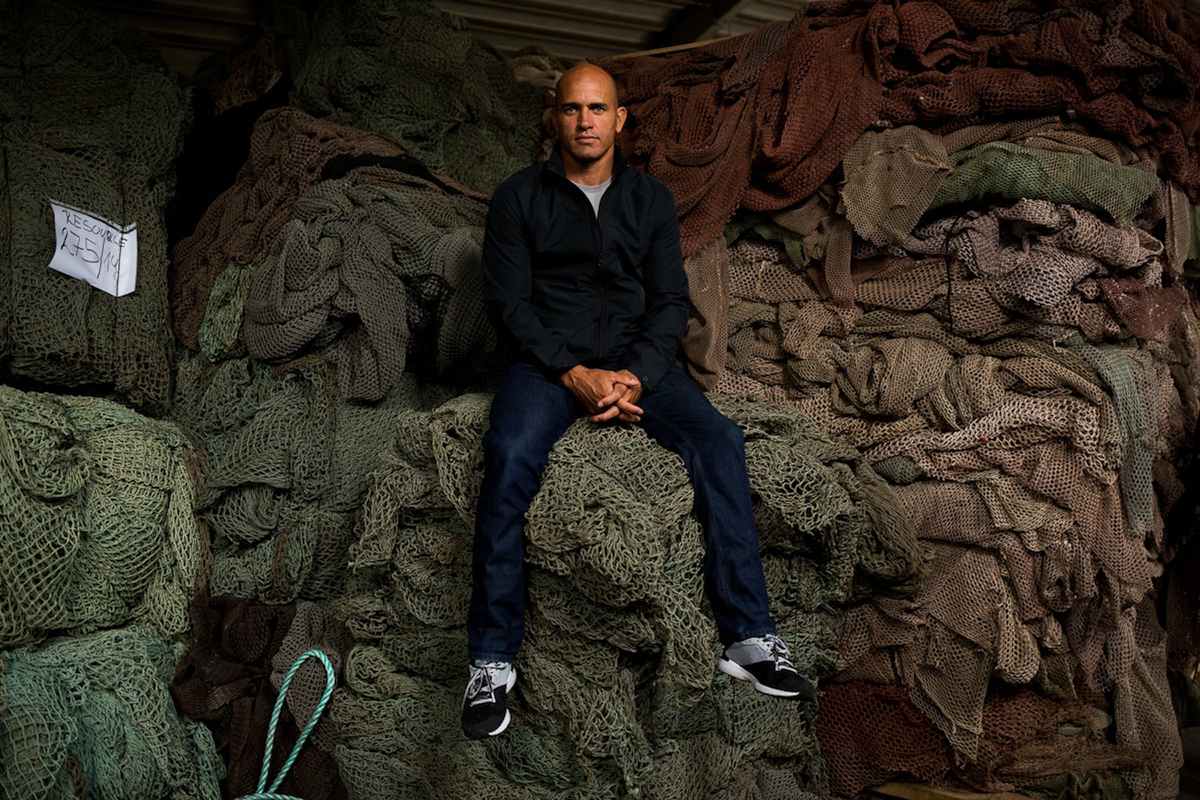 Kelly Slater models his own gear. Photo by Outerknown