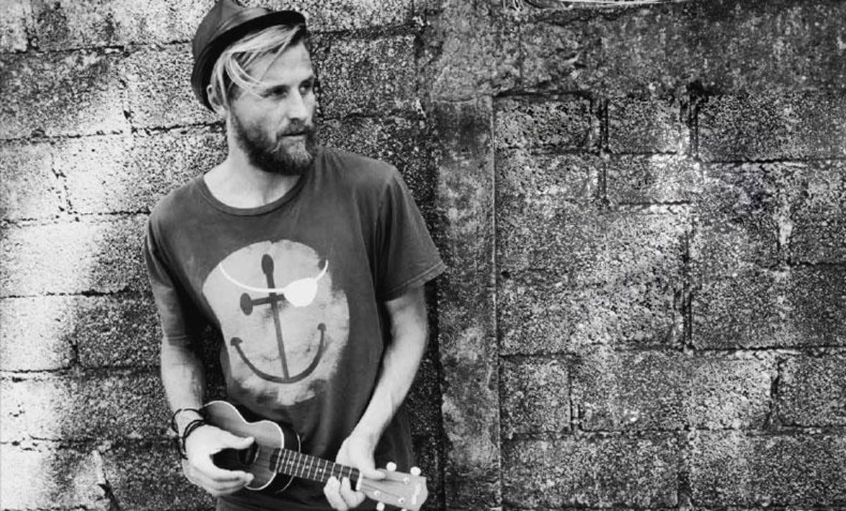 Luke Stedman wearing his own tee. Photo Insted We Smile