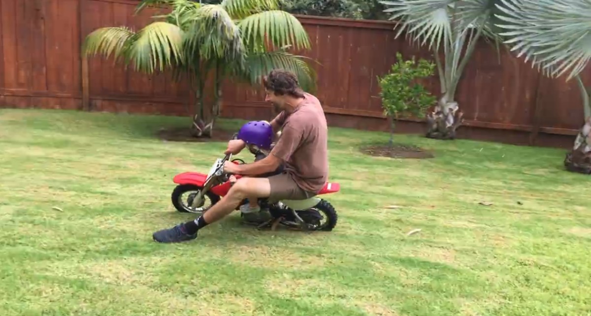 Travis Pastrana S Daughter Lays On The Throttle Grindtv Com