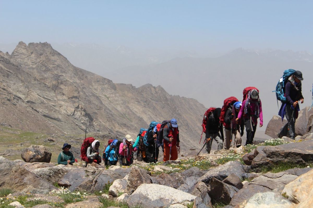 Afghan women conquer gender barriers with mountain climbing