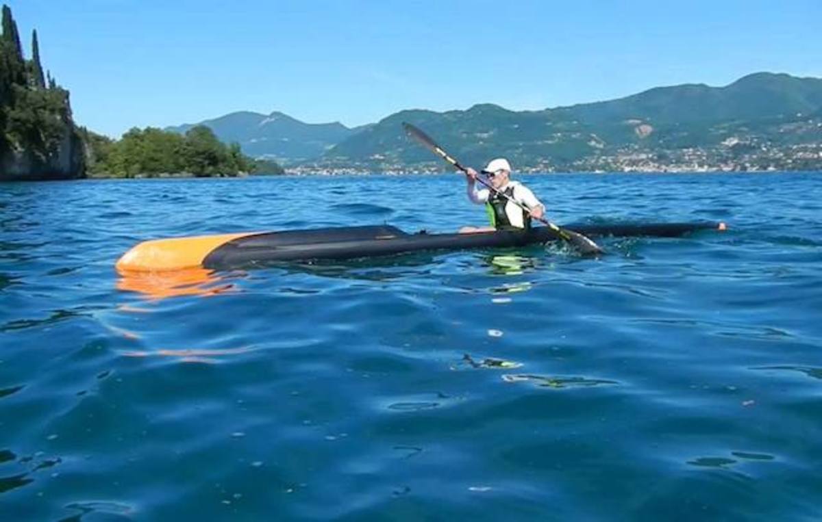 The Code Zero surfski. Courtesy photo.