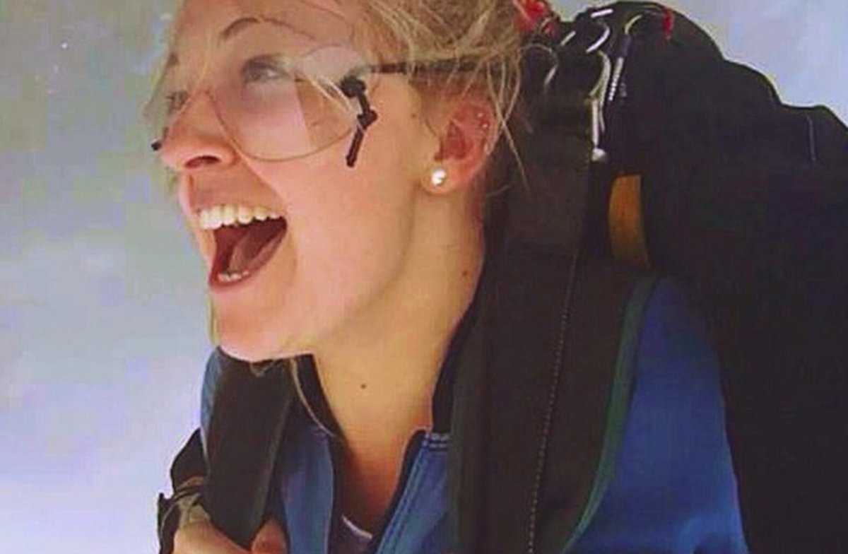 Emma Carey skydiving accident Australia Canberra instagram