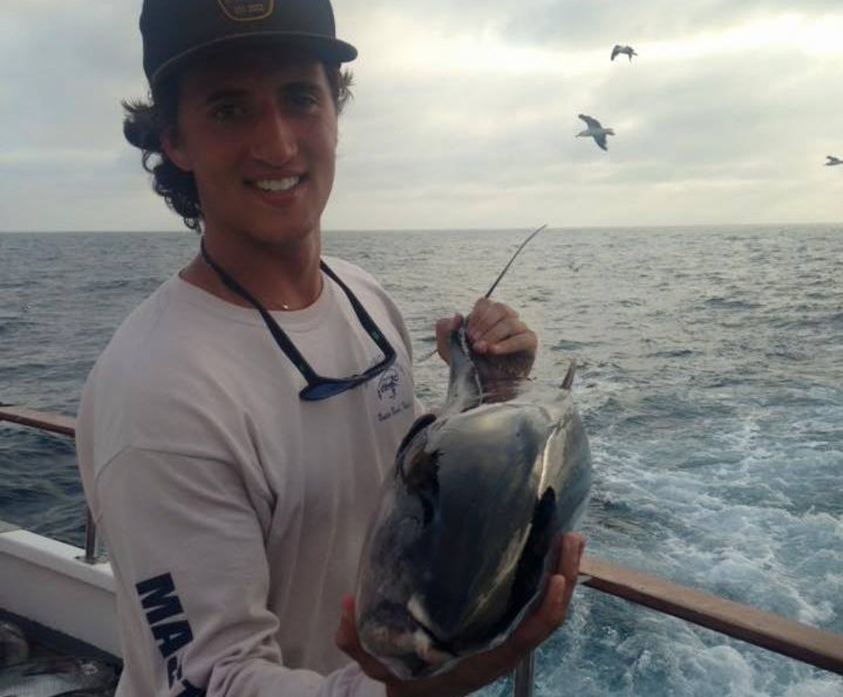 Deep sea fishing charter