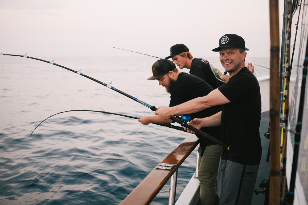 Deep sea fishing charter
