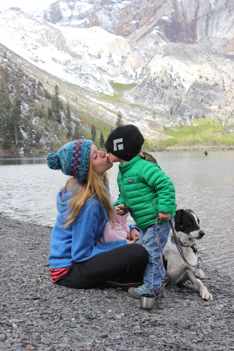 California native Shannon Robertson takes her two young children hiking and camping in the Sierra Mountains regularly. Photo courtesy of Nicklas.
