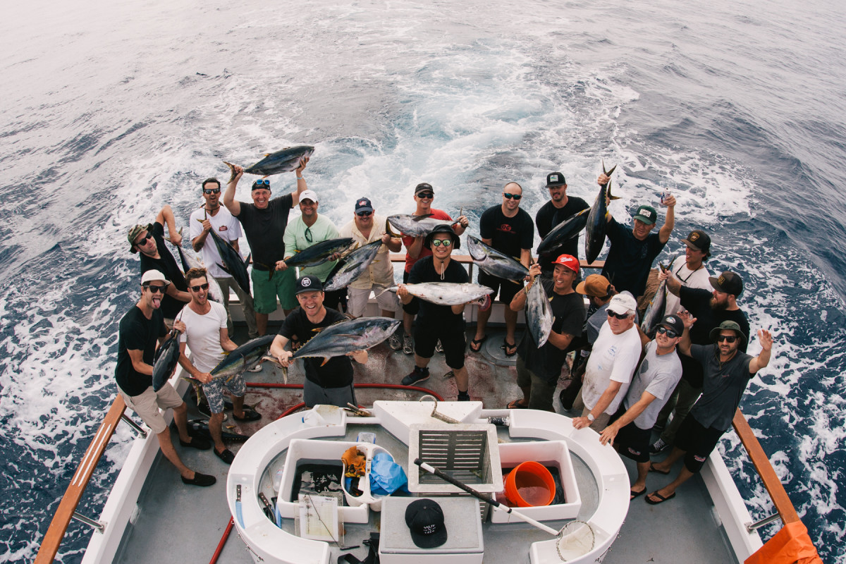 Deep sea fishing charter
