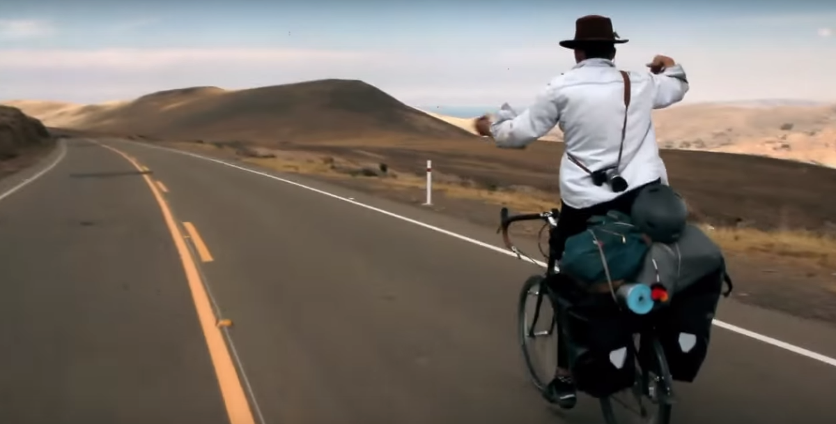 Wanderlust and life lessons from Jedidiah Jenkins bike trip