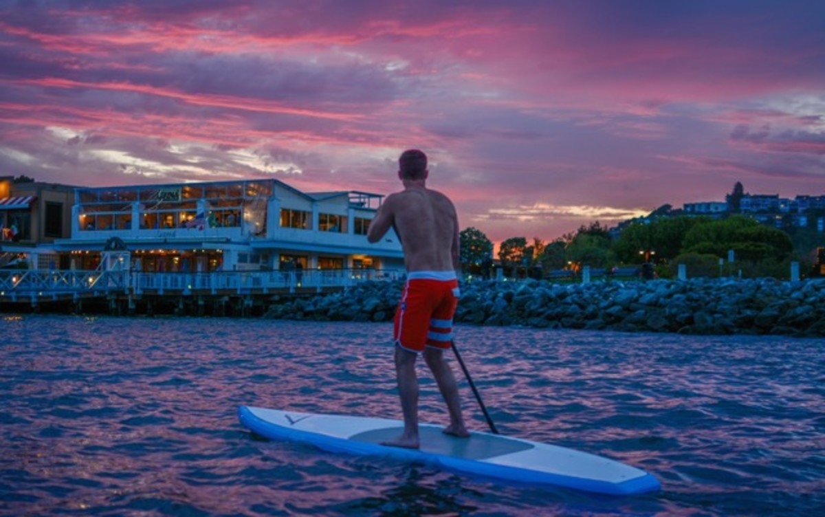 Tiburon Sunset SUP - Kyle McCann Photo Credit