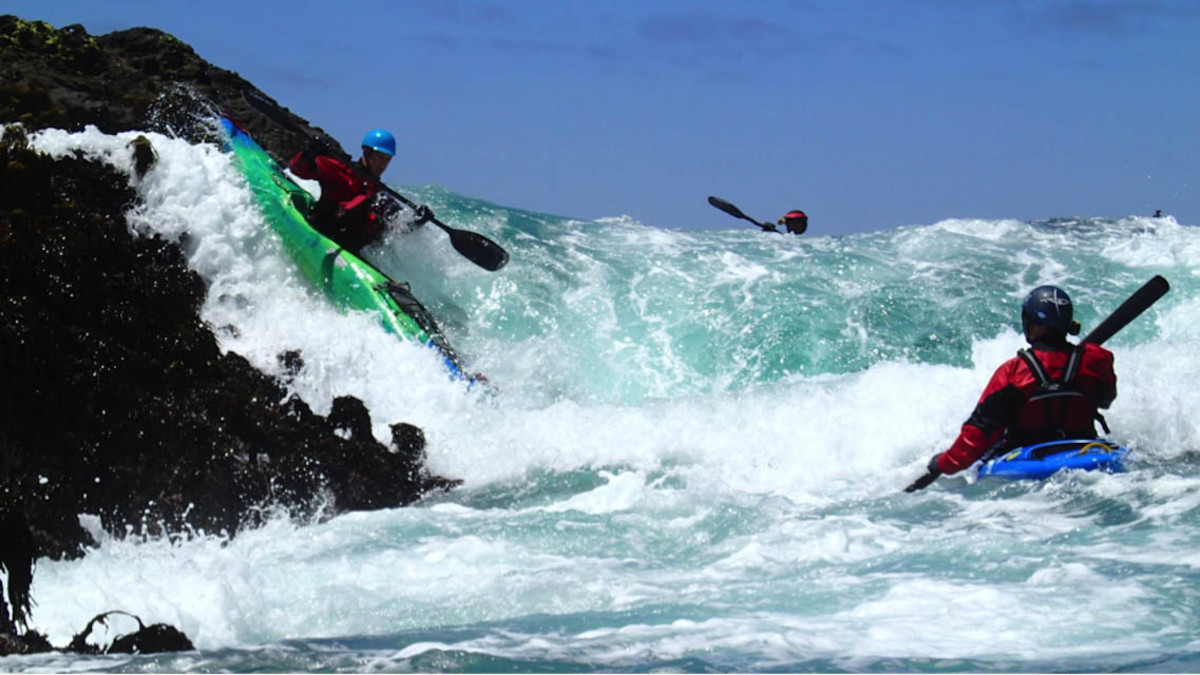 Bill Vonnegut chasing some negative ions. Photo by Cass Kalinski