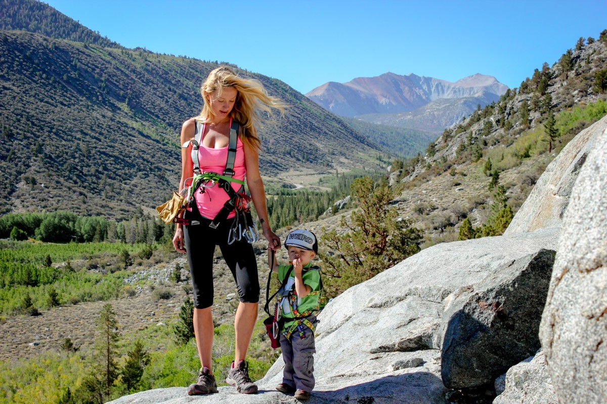 Shannon Robertson and her children regularly camp and hike in the Sierra Mountains. Photo courtesy of Shannon Robertson.