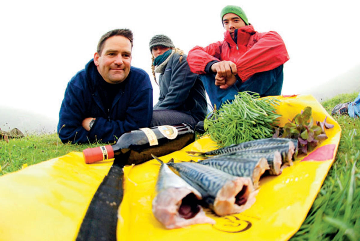 Who said anything about roughing it? in canoes, not to mention rafts, everything from lawn furniture to dutch ovens is on the gear list, and backcountry life is anything but spartan.