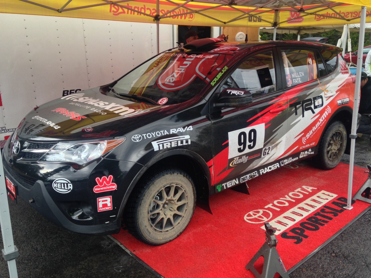 Rally Car Race Toyota