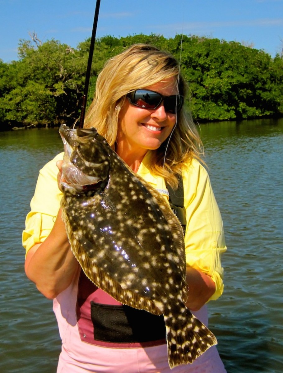 Flounder. It's what's for dinner. Photo by Jerry McBride.