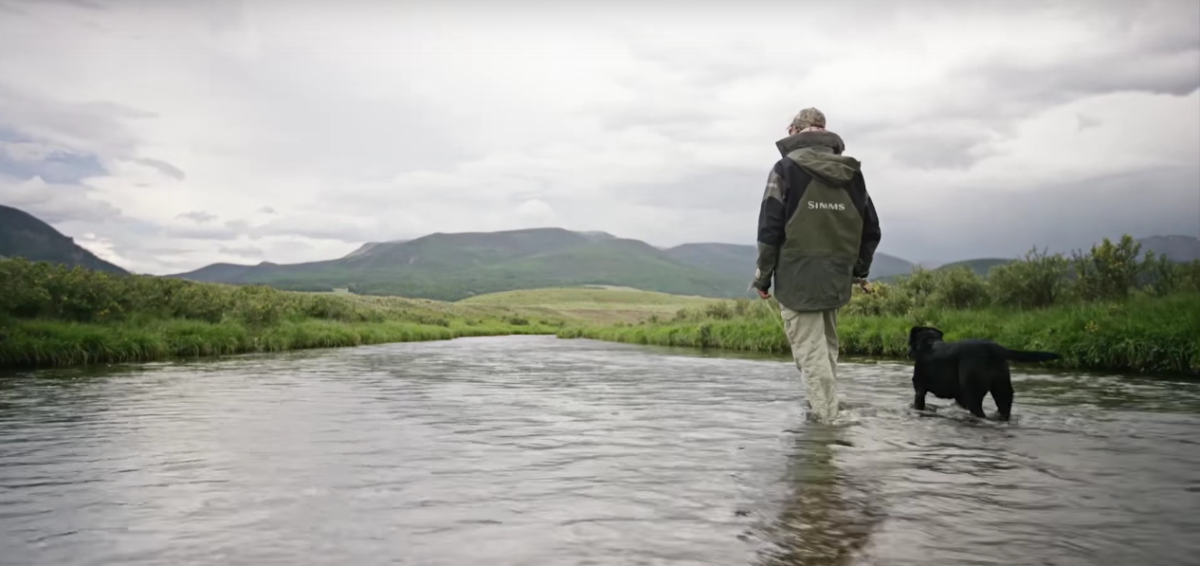 Mark Engler fly-fishing