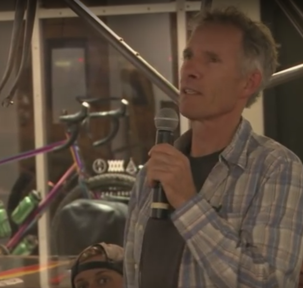 Mountain bike legend and Specialized lifer, Ned Overend. Screenshot: YouTube.