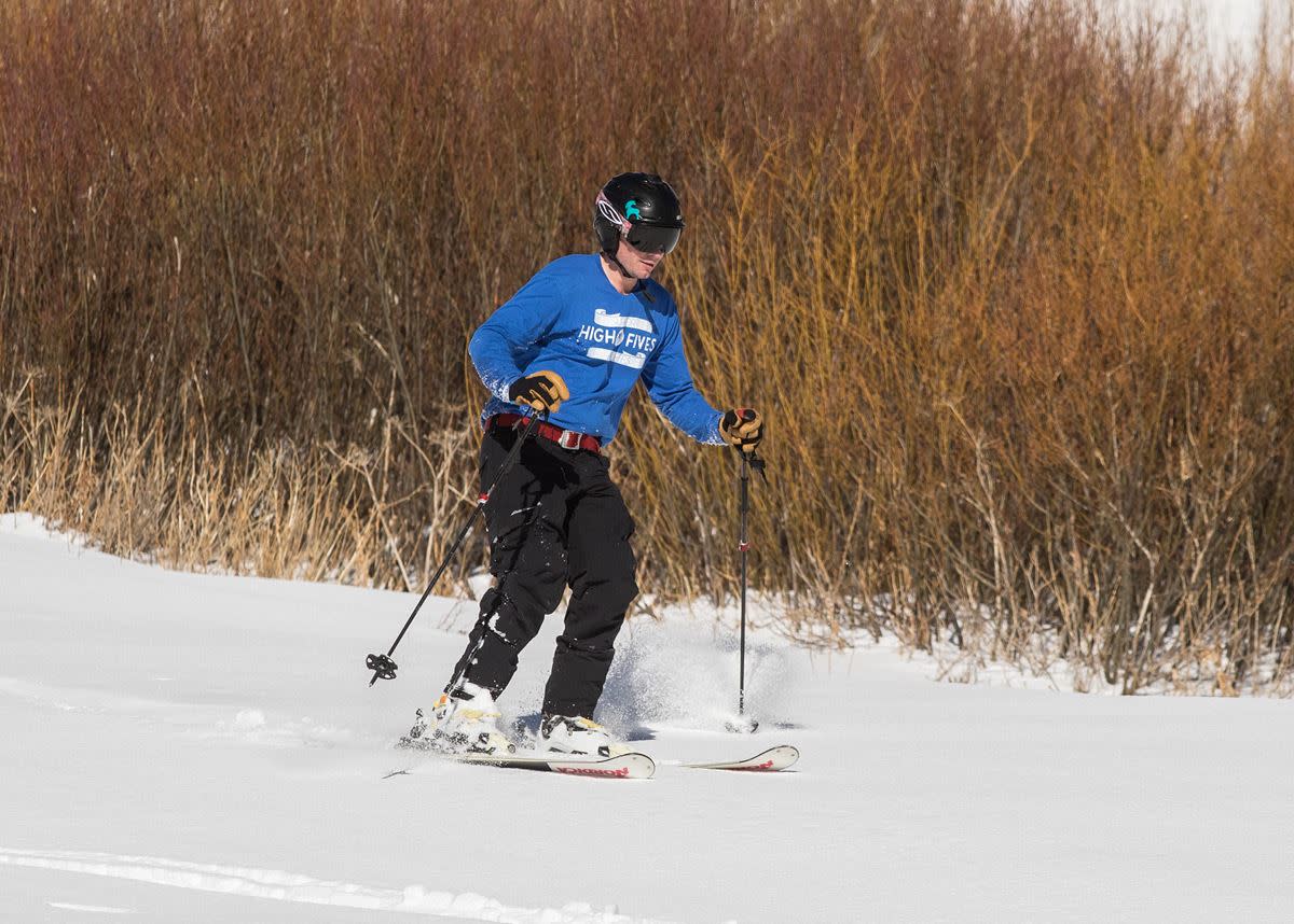 Ski Photographer Jim Harris skiing again