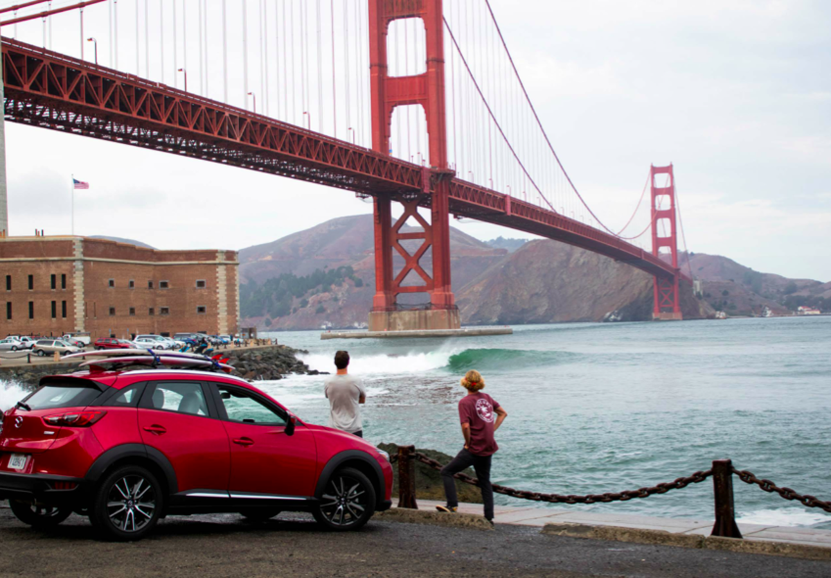 If you had a nickel for every wave that was more novel than Fort Point, San Francisco, you'd be broke.