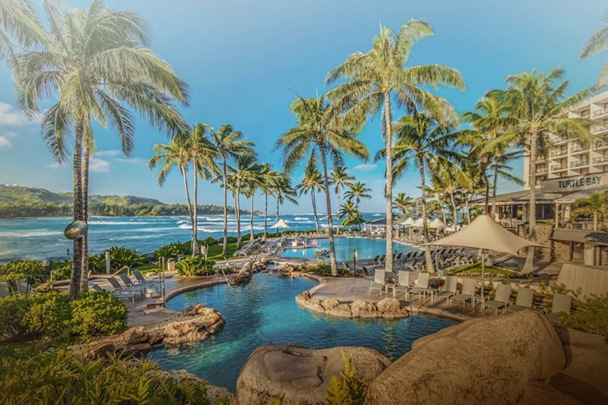 Not a bad place to relax after a hard day on the beach. Photo Turtle Bay Resort