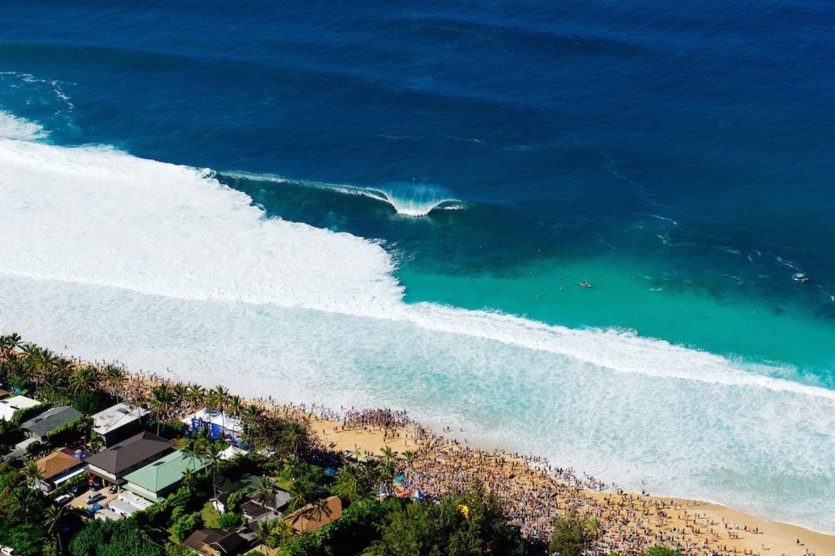 Surfing's own Superbowl. Photo by Billabong