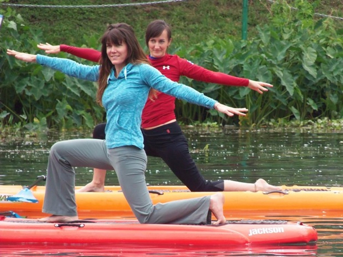 Standup paddleboarding is growing in popularity in San Marcos. Courtesy Olympic Outdoor.
