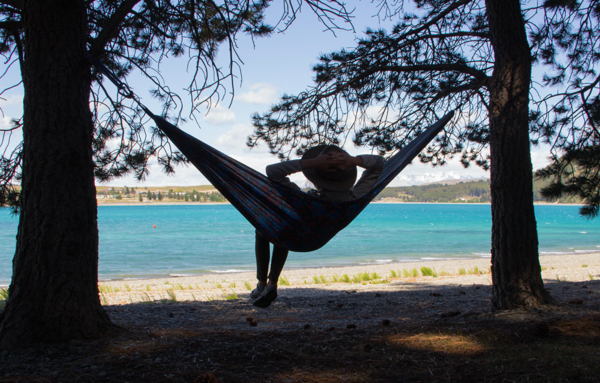 Hammocks have a long history of chill. Photo: Brandon Scherzberg