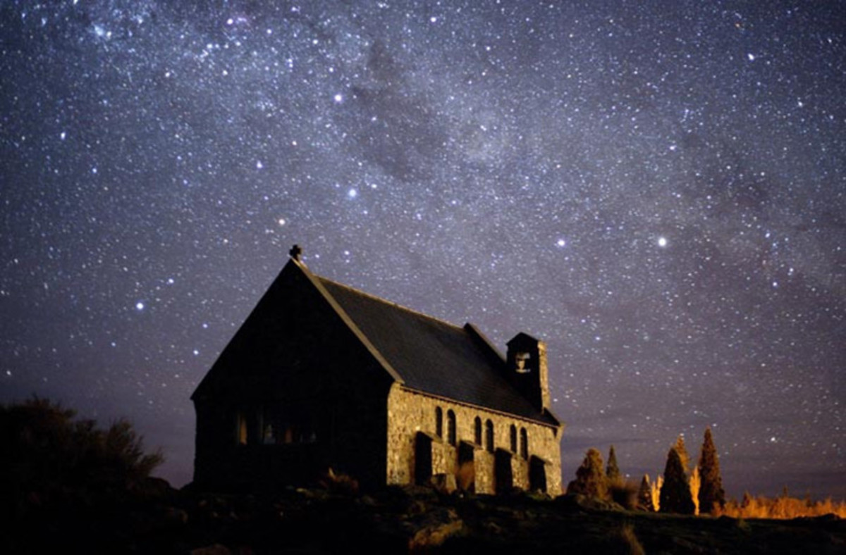 The Aoraki Mackenzie International Dark Sky Reserve. Photo: Fraser Gunn