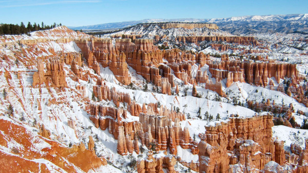 Start the new year off with solitude by taking an REI trip to Zion and Bryce Canyon. Photo: Courtesy of REI